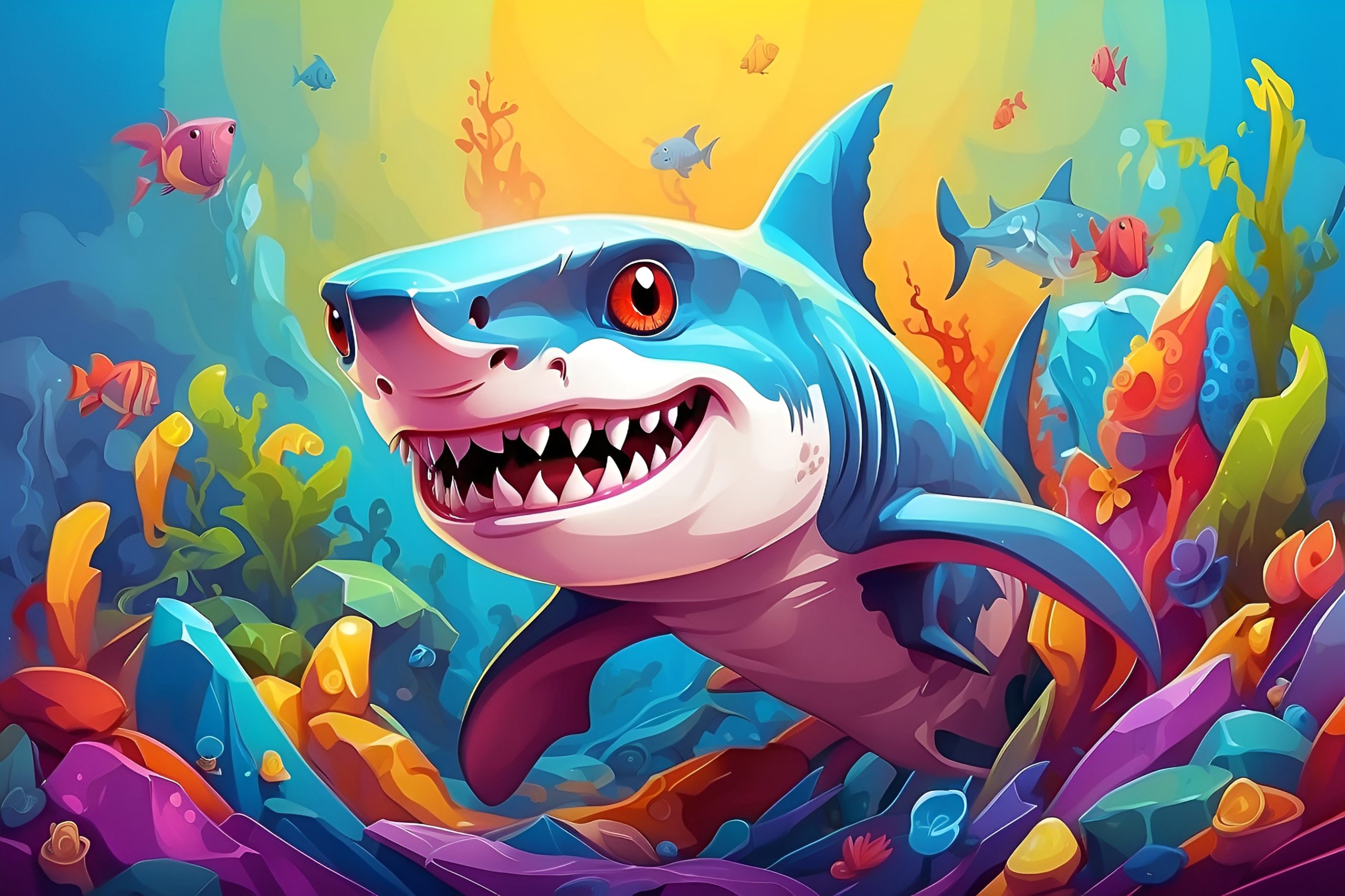 Free Shark Coloring Pages in 2024: Printable & Fun for Kids of All Ages